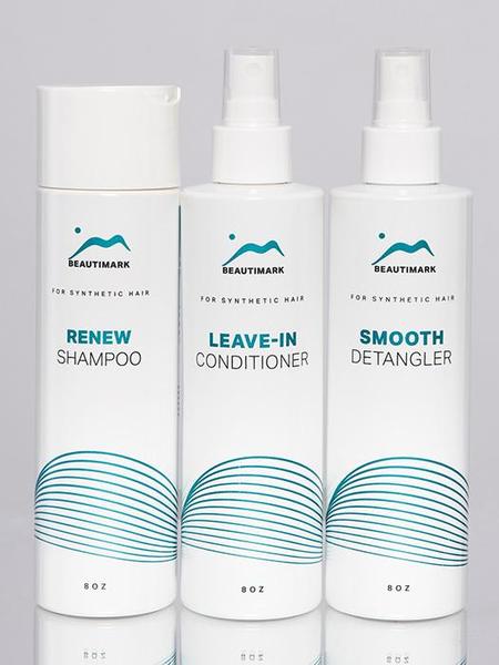 3 Piece Synthetic Must Haves by BeautiMark | Shampoo | Conditioner | Detangler