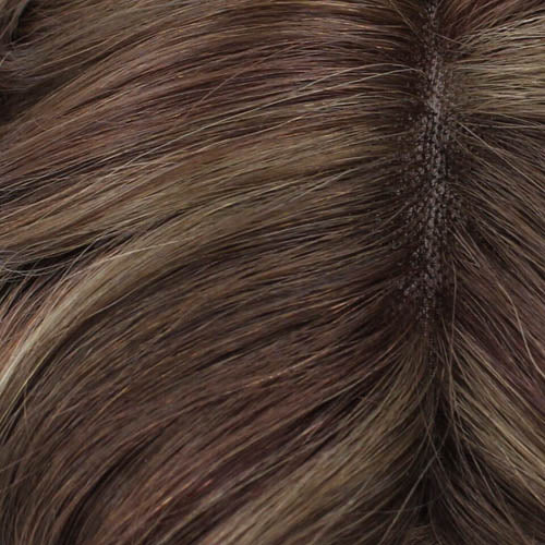 Fall-H by WIGUSA | Wig Pro Half Dome Fall Hairpiece | Super Remy Human Hair