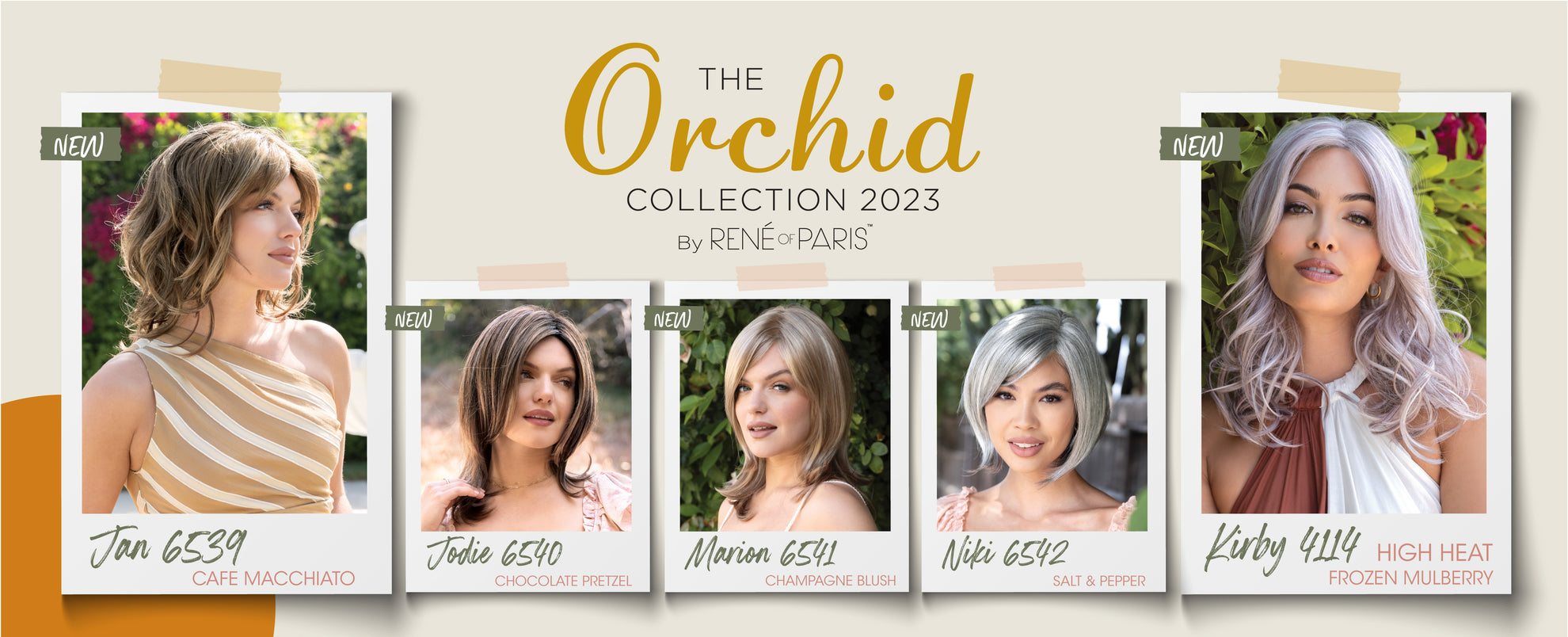 THE ORCHID WIG COLLECTION