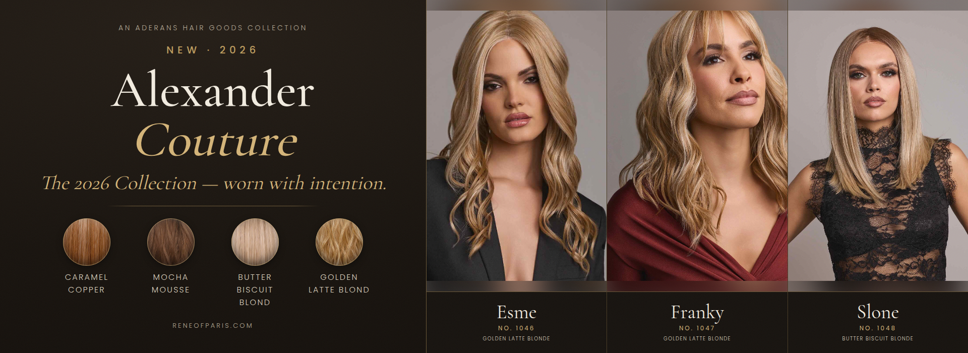 New Alexander Couture Styles by Rene of Paris