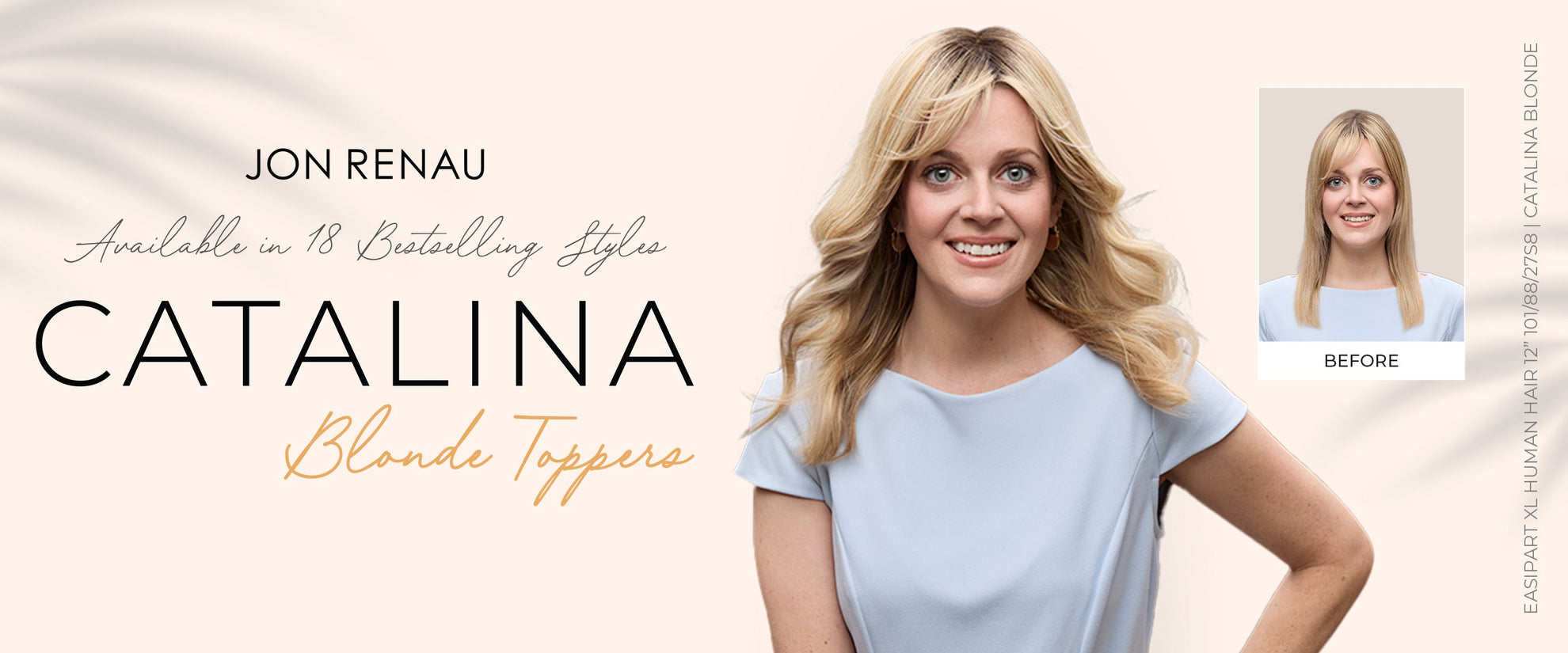 Catalina Blonde Toppers by Jon Renau