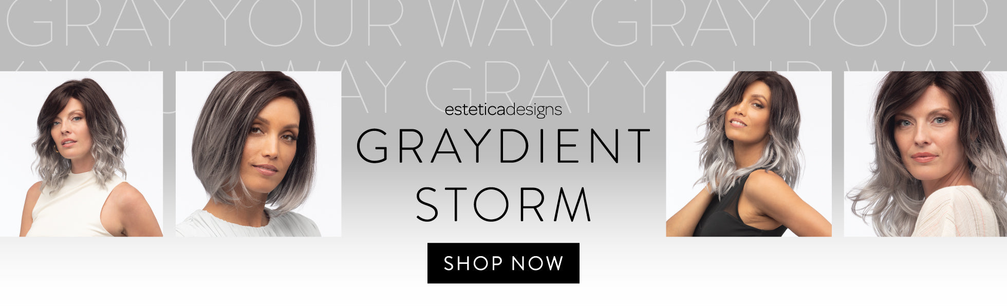 Graydient Storm by Estetica
