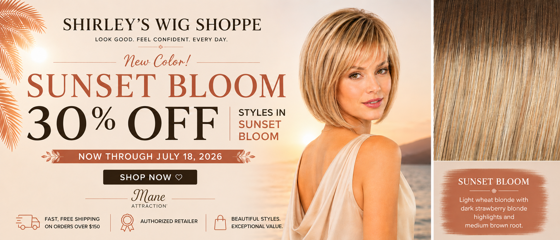 Sunset Bloom by Mane Attraction