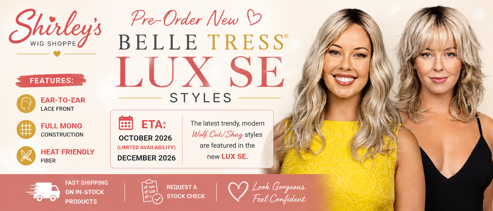 New LUX SE Styles by Belle Tress