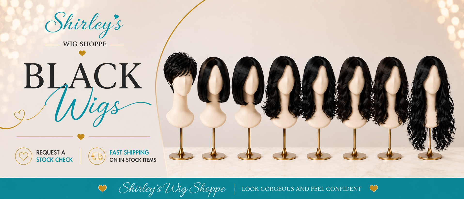 Black Wigs