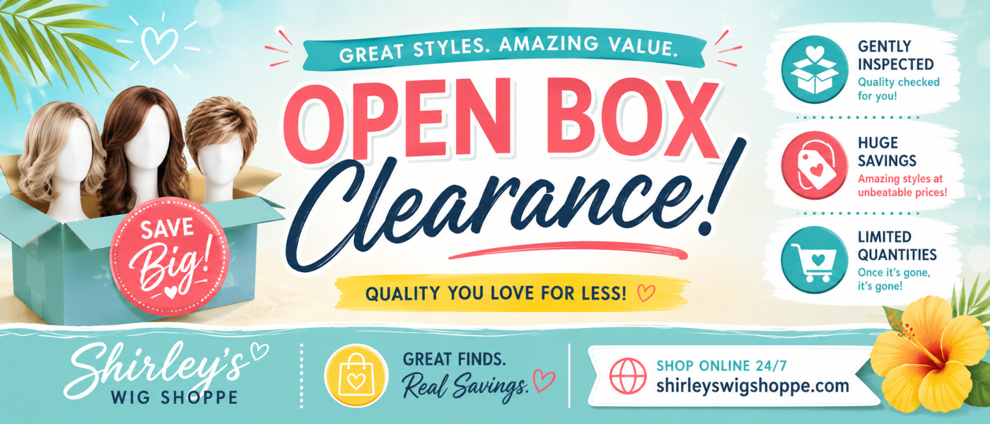OPEN BOX WIGS & TOPPERS