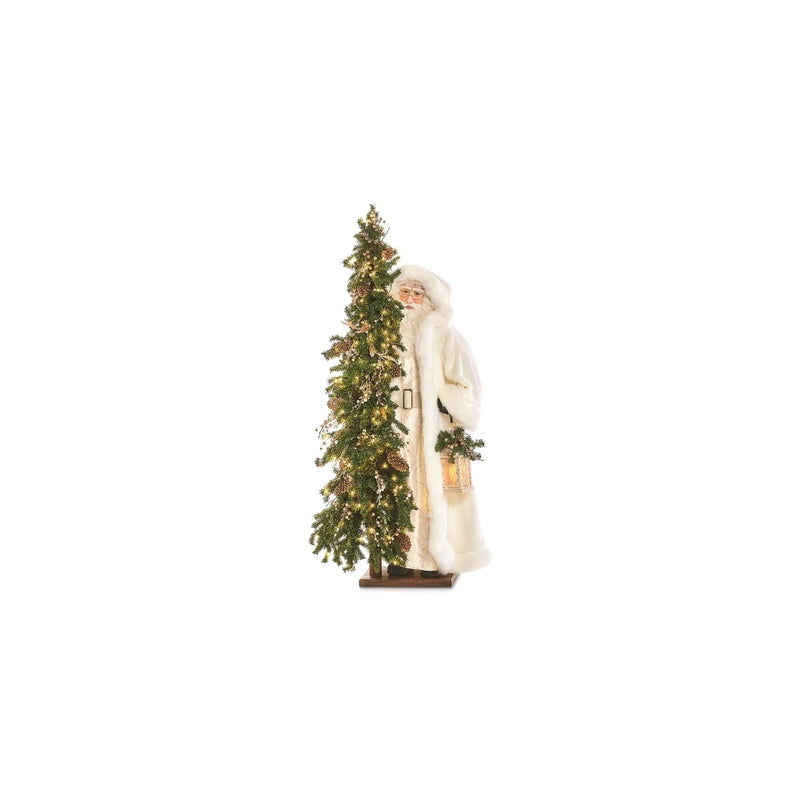 Ditz Designs | Large Father Christmas 57" Tall | IVORY CELEBRATION