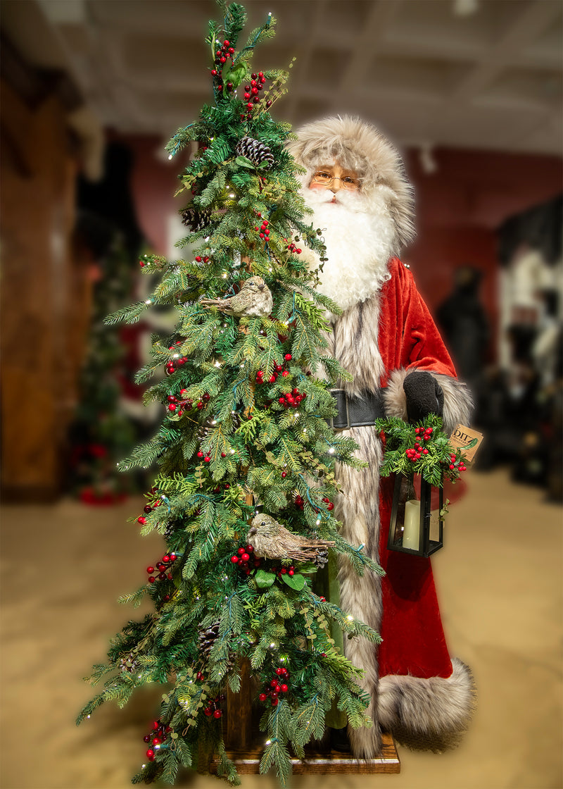 Ditz Designs | Large Father Christmas 57" Tall | TUSCAN X CHRISTMAS