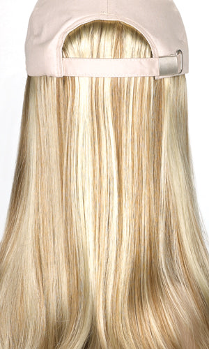 Long Hat Beige by Henry Margu | Hair Accents | Hats with Hair