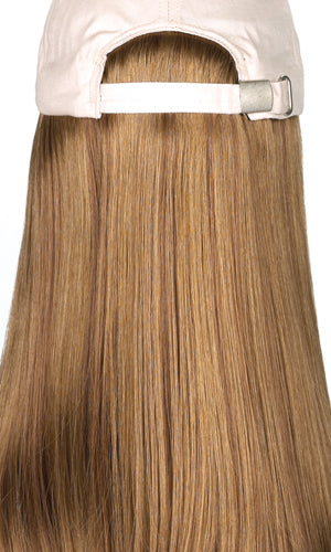 Long Hat Beige by Henry Margu | Hair Accents | Hats with Hair