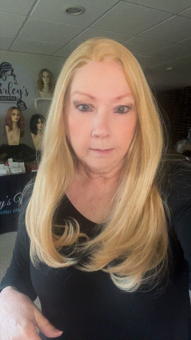 iWig by Erica Luxembourg ELA-1221-1228| 16" Layered REMY European Human Hair Classic Wig | Solace Cap