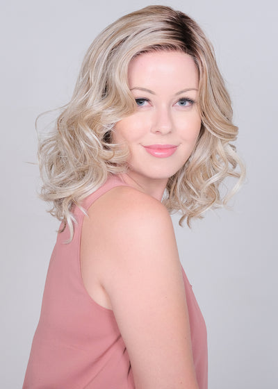 Summer Peach Wig by Belle Tress at Shirley's Wig Shoppe