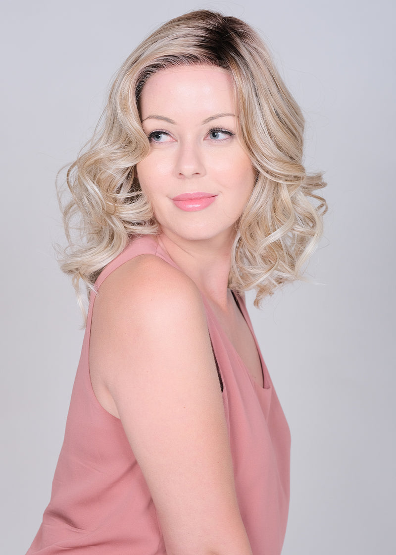 Summer Peach Wig by Belle Tress at Shirley&