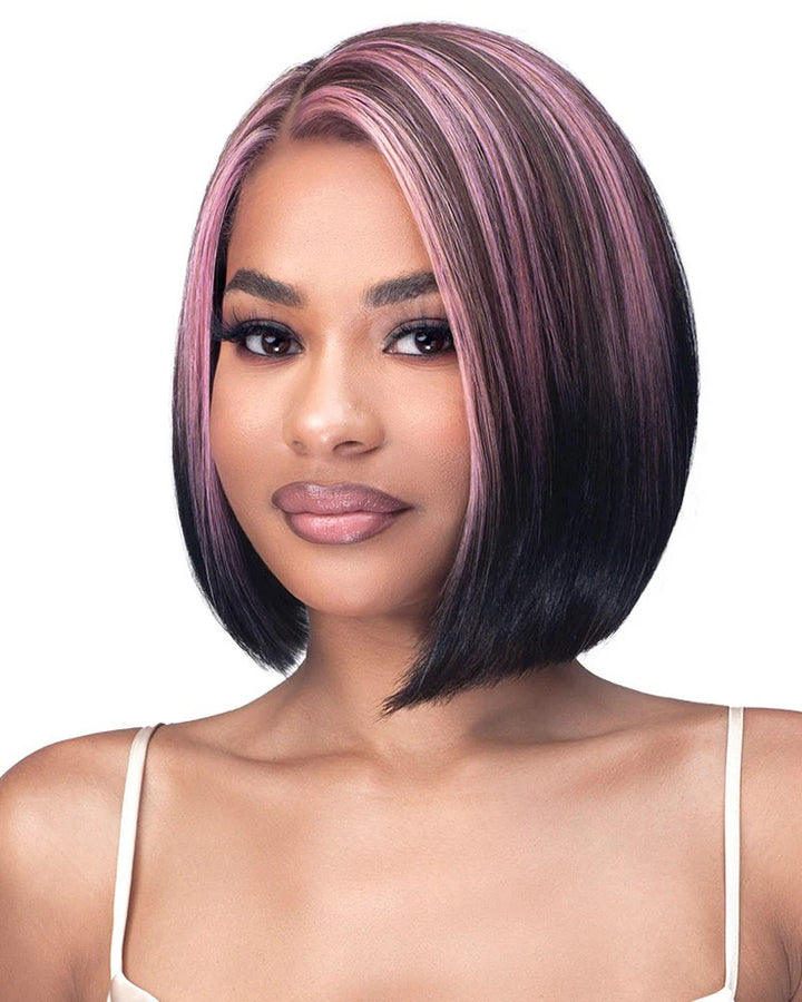 NWT! BOBBI BOSS - MLF509 Willow BOBBI BOSS PREMIUM SYNTHETIC BOSS LACE WIG MLF509 WILLOW  main image 4