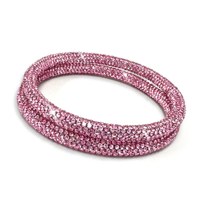 Jacqueline Kent | Crystal Collection | Set of 2 Bangles | Bracelet