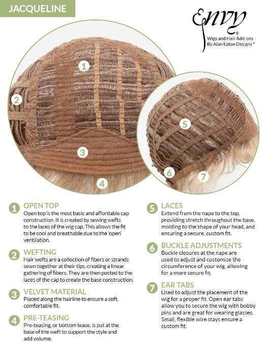 Petite Jacqueline Wig by Envy | Clearance