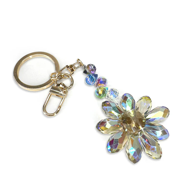 FLOWER POWER COLLECTION KEYCHAIN / CHARM | MULTI by Jacqueline Kent