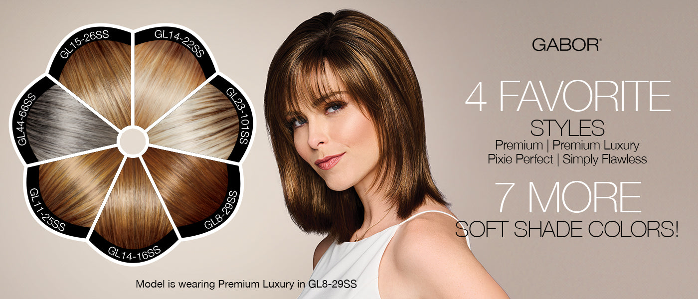 Gabor Color Expansion - 4 Favorite Styles - 7 Soft Shade Colors