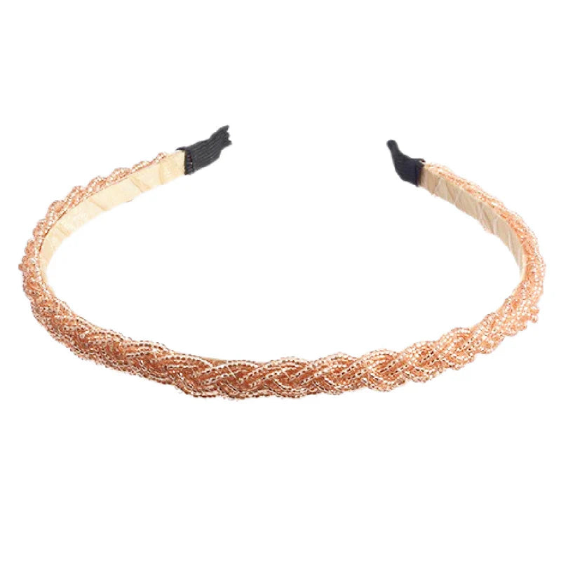 Gold Rush Beaded Headband | Headbands of Hope
