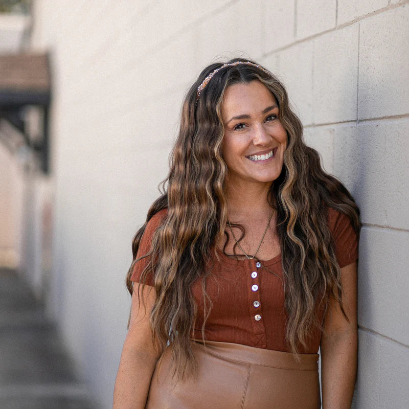 Gold Rush Beaded Headband | Headbands of Hope