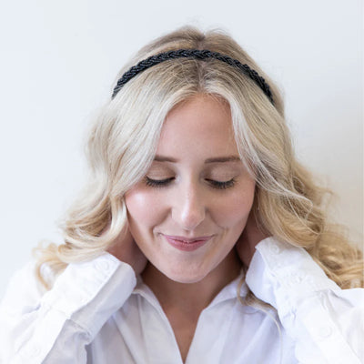 Black Rush Beaded Headband | Headbands of Hope (Copy)