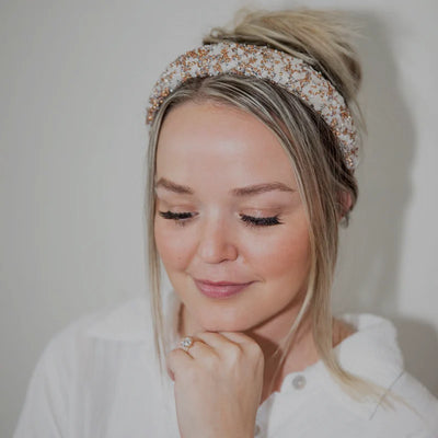 All That Glitters Headband in Glitter Metallic by Headbands of Hope