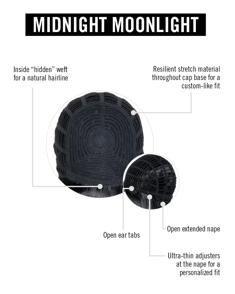 Midnight Moonlight Cap by Hairdo