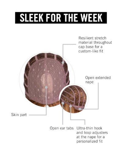 Sleek For The Week Cap Design by Hairdo