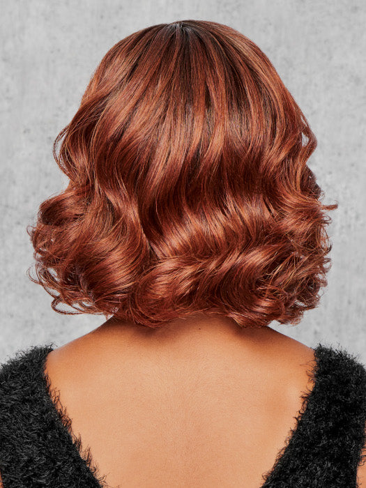 Softly Spiraled by Hairdo in SS130 Rooted Dark Copper