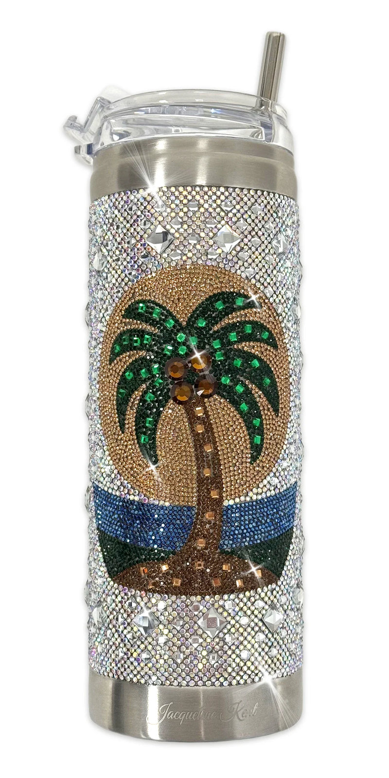 CRYSTAL ARRAY TUMBLER | EXCLUSIVE | TROPICALL PARADISE by Jacqueline Kent