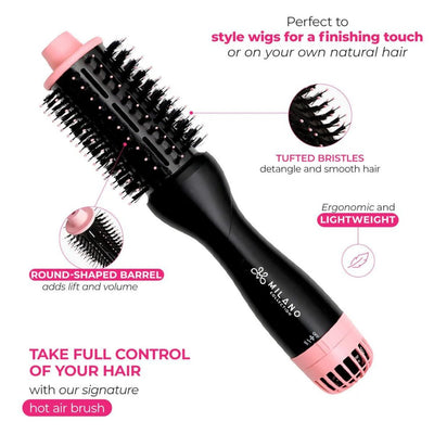 Volumizing & Smoothing Hot Air Brush by Milano