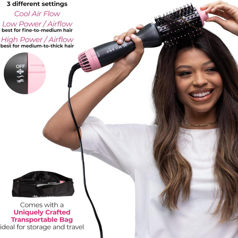 Volumizing & Smoothing Hot Air Brush by Milano