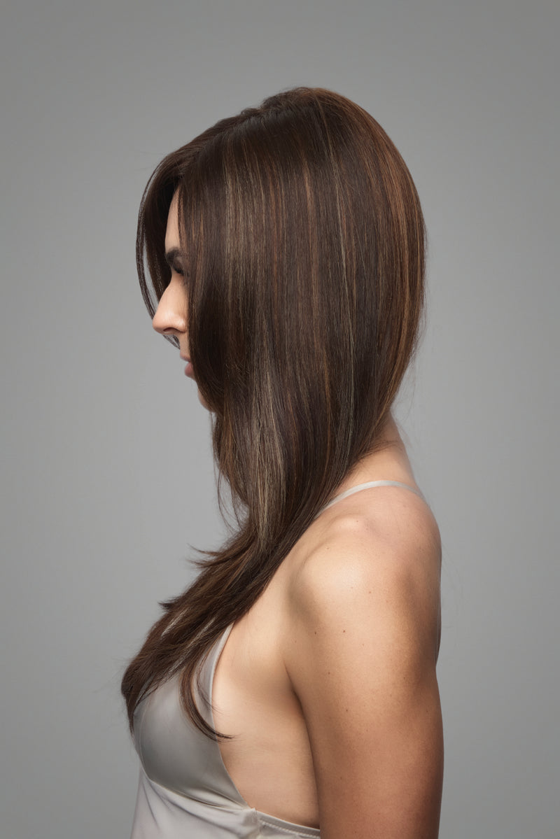 Angelica Partial Mono by Noriko in Chocolate Swirl
