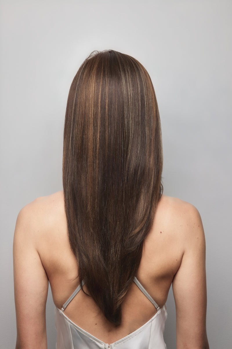 Angelica Partial Mono by Noriko in Chocolate Swirl