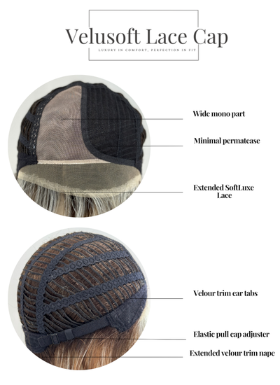 Noriko Velusoft Lace Cap