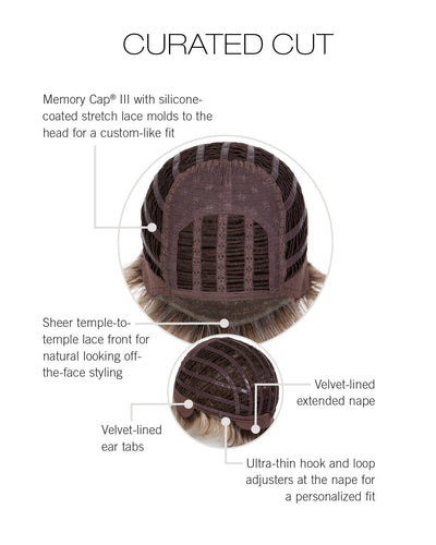 Curated Cut Cap by Raquel Welch