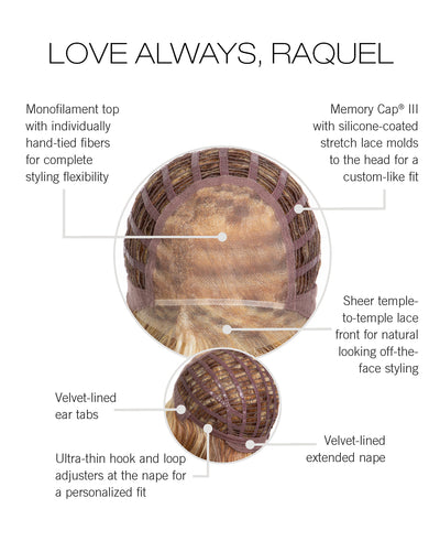 Love Always, Raquel Cap Construction by Raquel Welch