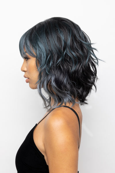 Breezy Wavez by Rene of Paris in Cosmic Teal