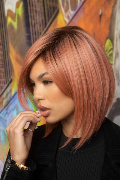 Silky Sleek by Rene of Paris in Dusty Rose