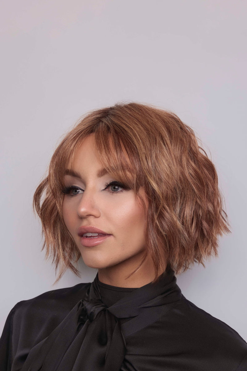Rosanna by Rene of Paris in Caramel Swirl