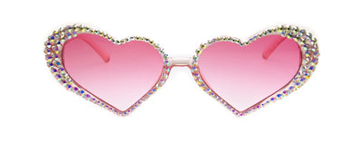 Sunglasses | Queen of Hearts Crystal Glam | UV400 Lens Protection