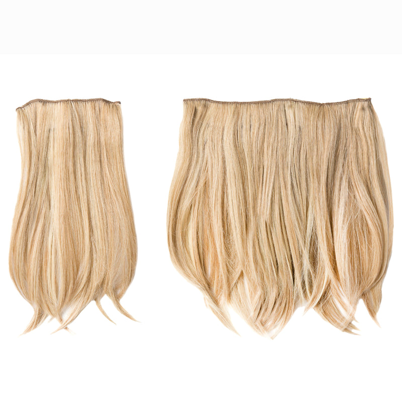 10 Inch 2 Piece Straight Extensions by Toni Brattin | Heat Friendly Synthetic