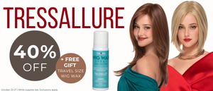 40% off TressAllure Free Travel Size Wig Wax