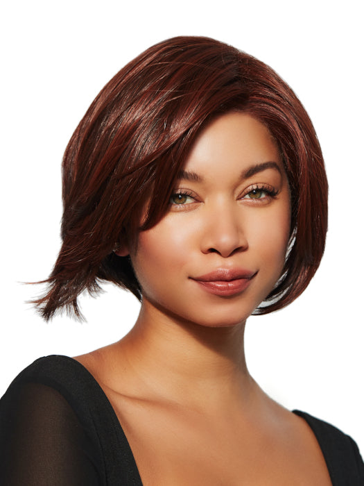 Angled Bob Wig by TressAllure | Heat Friendly Synthetic