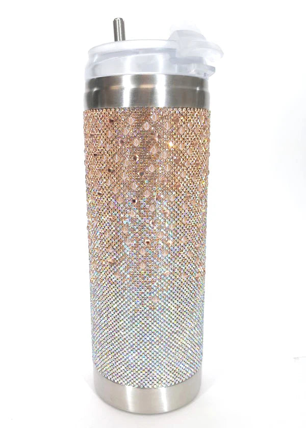 ROYAL GARDEN PARTY COLLECTION TUMBLER | CHAMPAGNE OMBRE by Jacqueline Kent