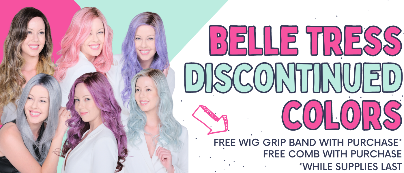 Belle Tress Discontinued Colors Clearance at Shirley's Wig Shoppe