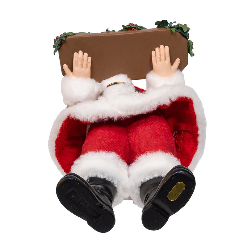 Kurt Adler 10.5" Fabriché™ Wine Santa