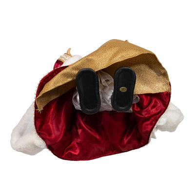 Kurt Adler 17" Jacqueline Kent Red & Gold Mrs. Claus Table Piece