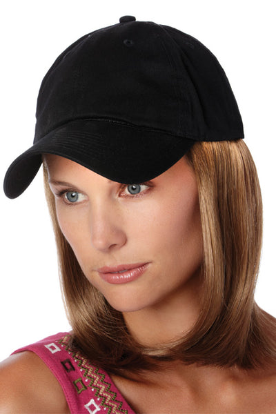 Classic Hat Black by Henry Margu | Hair Accents | Hat with Hair