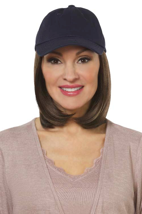 Classic Hat Navy by Henry Margu | Hair Accents | Hat with Hair